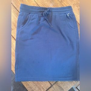 Zyia Take Me Everywhere Sz M Blue Skirt